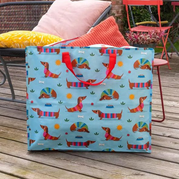Rex of London Sunny Sausage Dog Jumbo Storage Bag