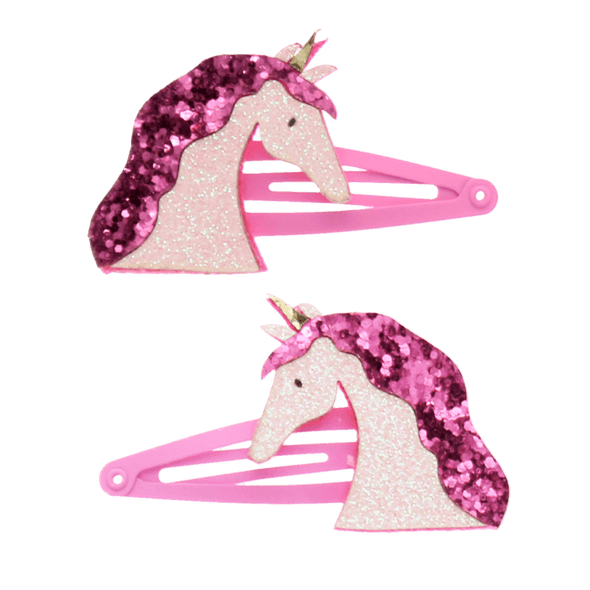 Rex of London Unicorn Glitter Hair Clips