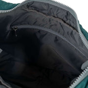 Roka Belsize Teal Recycled Taslon Shoulder Bag