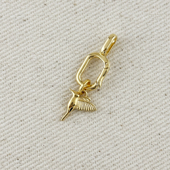 GoldFi - 18k Gold Filled Hummingbird Charm