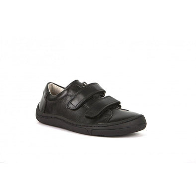 Froddo Barefoot Style Black Shoes With Velcro Closure