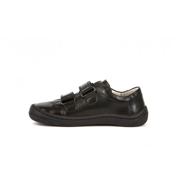 Froddo Barefoot Style Black Shoes With Velcro Closure