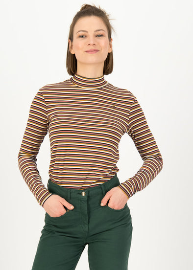 Blutsgeschwister All Colour Stripes Lonely Lips Turtle Top