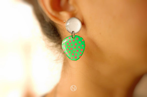 Naoi Polka Dot Earrings