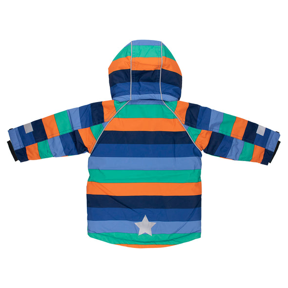 Villervalla Atlas Striped Winter Jacket