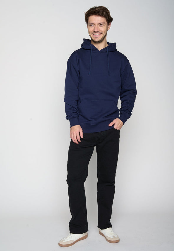 Greenbomb Men's Joy Navy Basic Hoodie