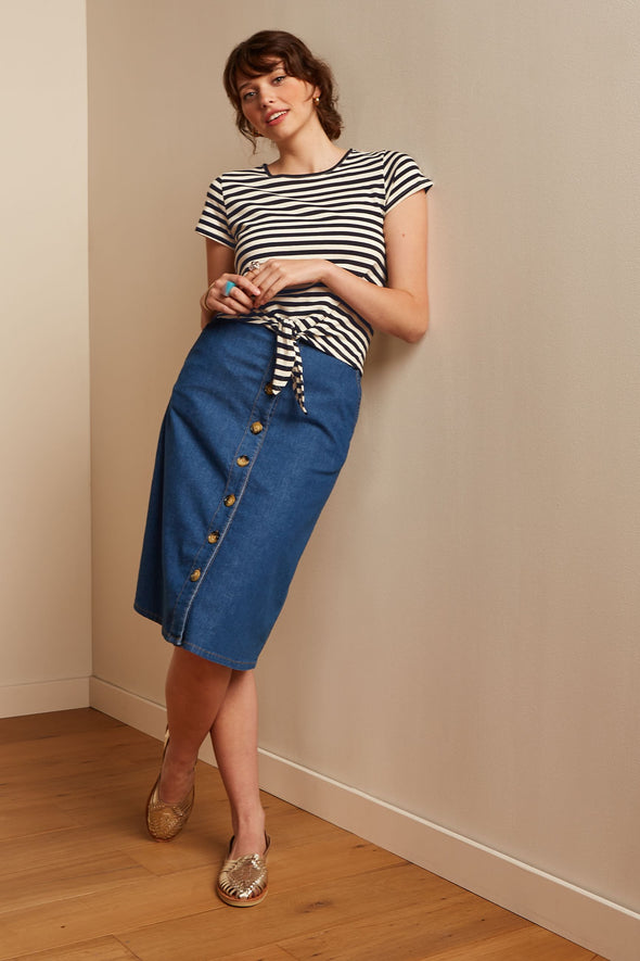 King Louie Chambray Marie Skirt