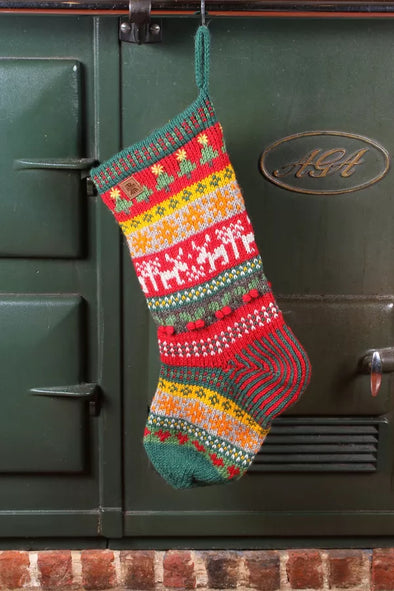 Pachamama Reindeer Christmas Stocking