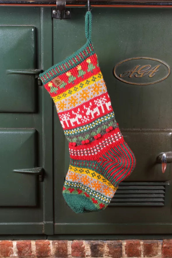 Pachamama Reindeer Christmas Stocking