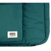 Roka Belsize Teal Recycled Taslon Shoulder Bag