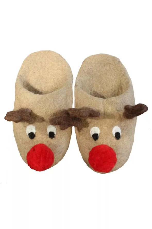 Pachamama Reindeer Slippers