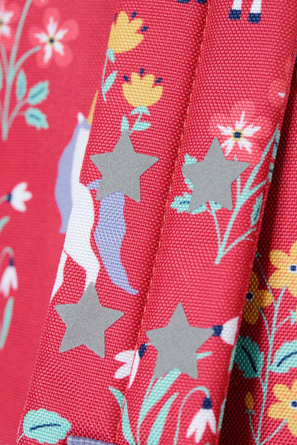 Frugi Rose Unicorn Floral Explorers Backpack