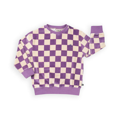 CarlijnQ Checkers Velour Sweater