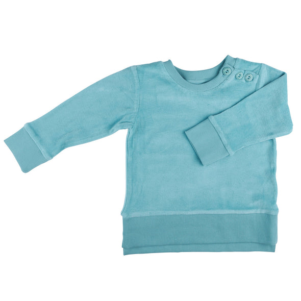 Pigeon Organics Azure Velour Sweatshirt