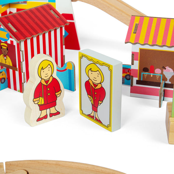 BigJigs Funfair Train Set