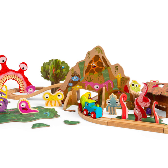 Bigjigs Monster Train Set