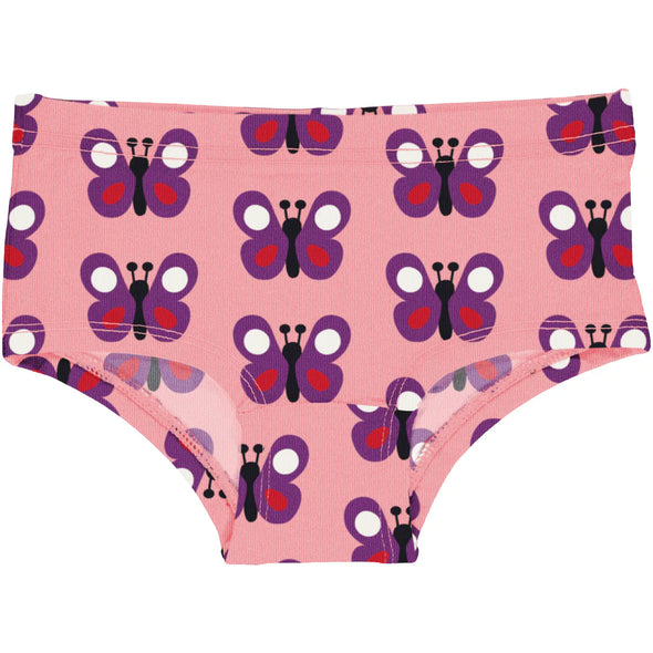 Maxomorra Garden Butterfly Organic Cotton Adult Hipster Briefs