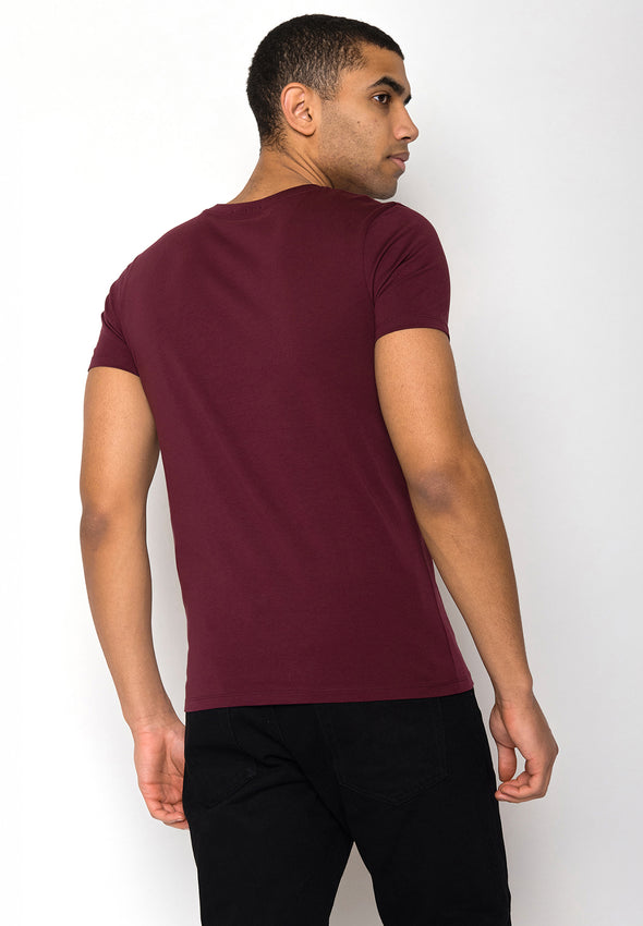 Greenbomb Bike Mountain Pines Guide Velvet Rain T-shirt