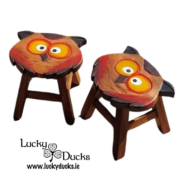 Lucky Ducks Owl Stool