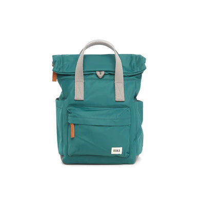 Roka Canfield B Teal Recycled Nylon Backpack - Large