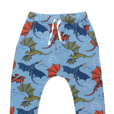 Walkiddy Colourful Dragons Sweatpants