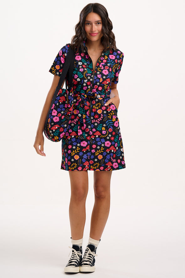 Sugarhill Brighton Tasha Floral/Toadstool Mini Dress