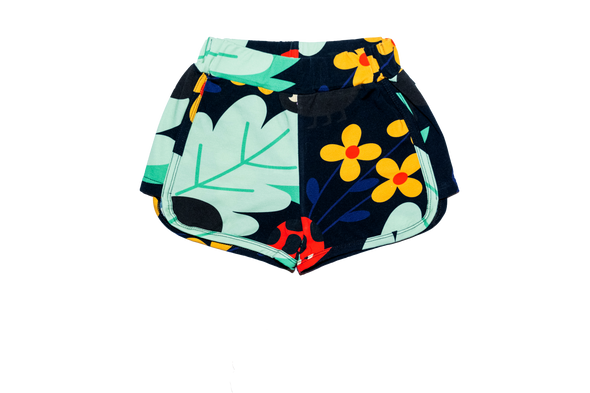 Raspberry Republic Black Anthill Retro Shorts