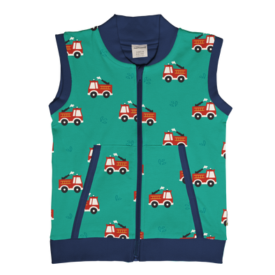 Maxomorra Firetruck Lined Vest