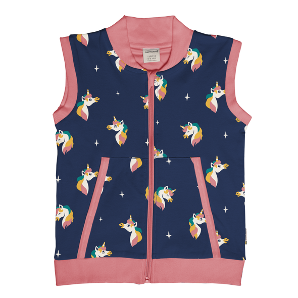 Maxomorra Unicorn Lined Vest