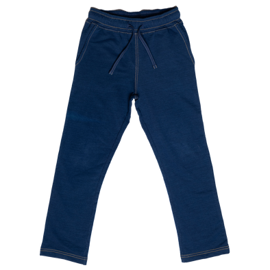 Maxomorra Indigo Wash Slim Sweatpants