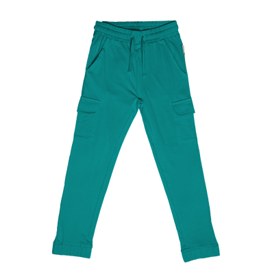 Maxomorra Petrol Cargo Sweatpants