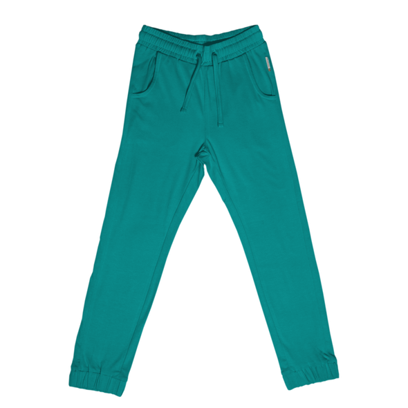 Maxomorra Petrol Slim Leg Sweatpants