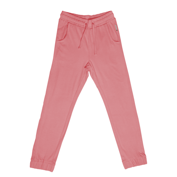 Maxomorra Dusty Pink Slim Leg Sweatpants