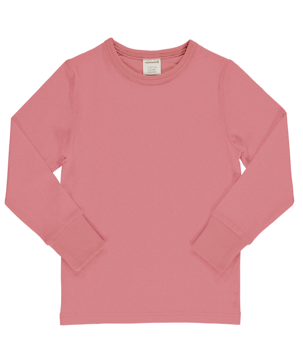 Maxomorra Dusty Pink Long Sleeved Top