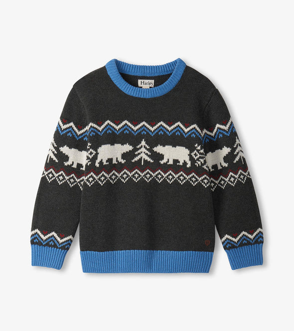 Hatley Polar Winter Crew Neck Jumper