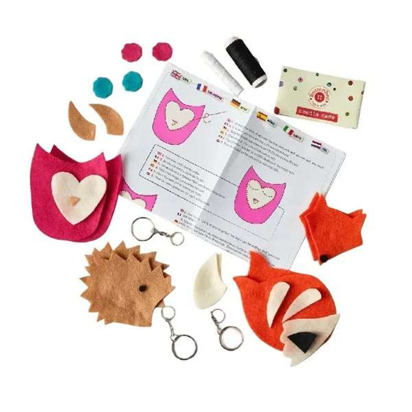 Buttonbag Sleepy Friends Craft Kit
