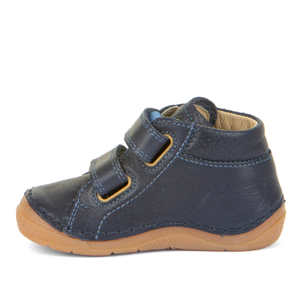 Froddo Paix Velcro Navy Ankle Boots With Airplane Detail