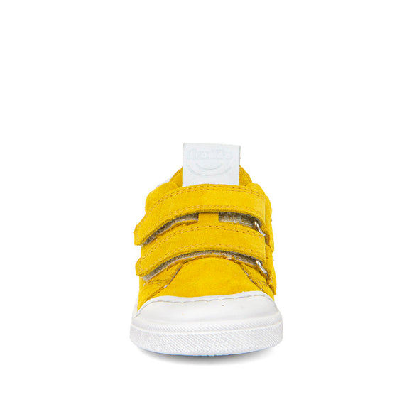 Froddo Rosario Velcro Yellow Flexible Sole Trainers