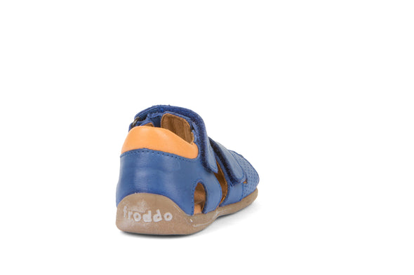 Froddo Carte Double Electric Blue Closed-Toe Sandals