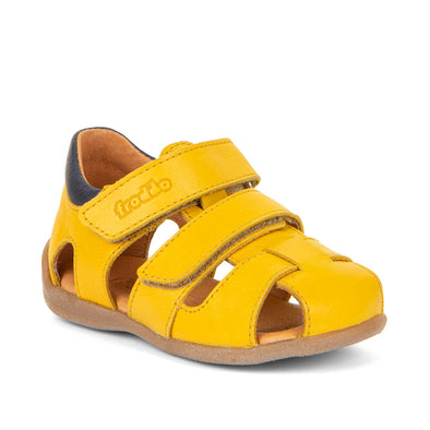 Froddo Carte Double Yellow Closed-Toe Sandals