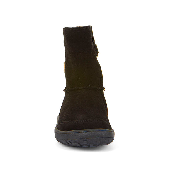 Froddo Black Barefoot Waterproof Suede Boots