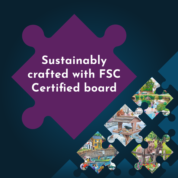 Bigjigs House of Puzzles Snow Family Big 250 Piece Puzzle