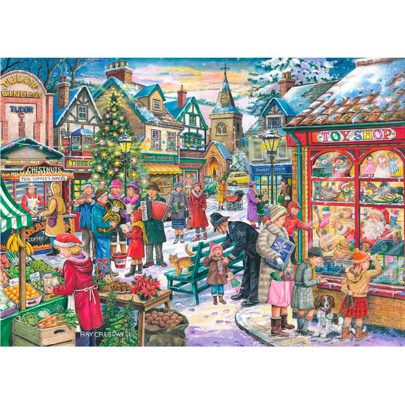 Bigjigs House of Puzzles Window Shopping BIG 500 Piece Jigsaw Puzzle