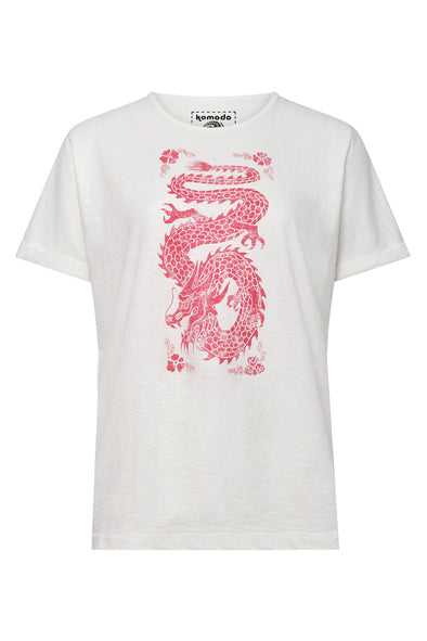 Komodo Dragon Off White T-Shirt
