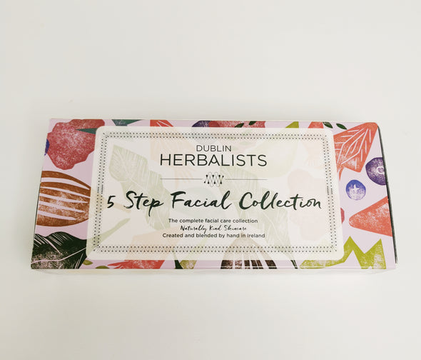 Dublin Herbalists Five Step Facial Collection