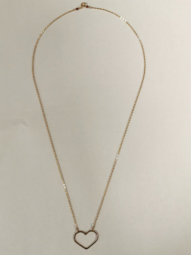 Siebijoux Gold Filled Heart Necklace