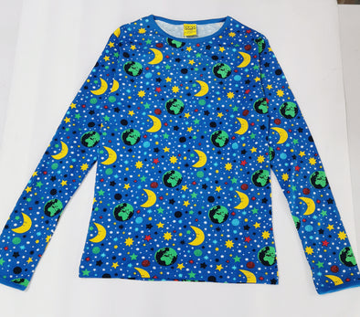 DUNS Mother Earth Blue Long Sleeved Top