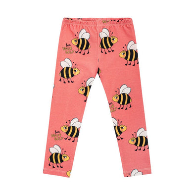 Dear Sophie Bee Pink Leggings