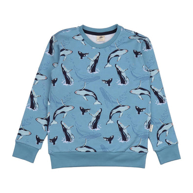 Walkiddy Jumping Whales Sweatshirt