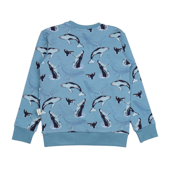 Walkiddy Jumping Whales Sweatshirt
